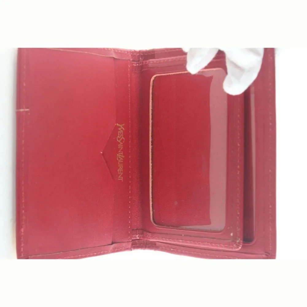 Saint Laurent Multicolor Leather Card Holder Wallet 1YSL83K